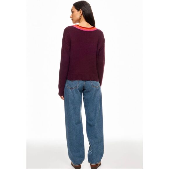 Marine Layer Slouchy V-Neck Sweater - Picture 2 of 8